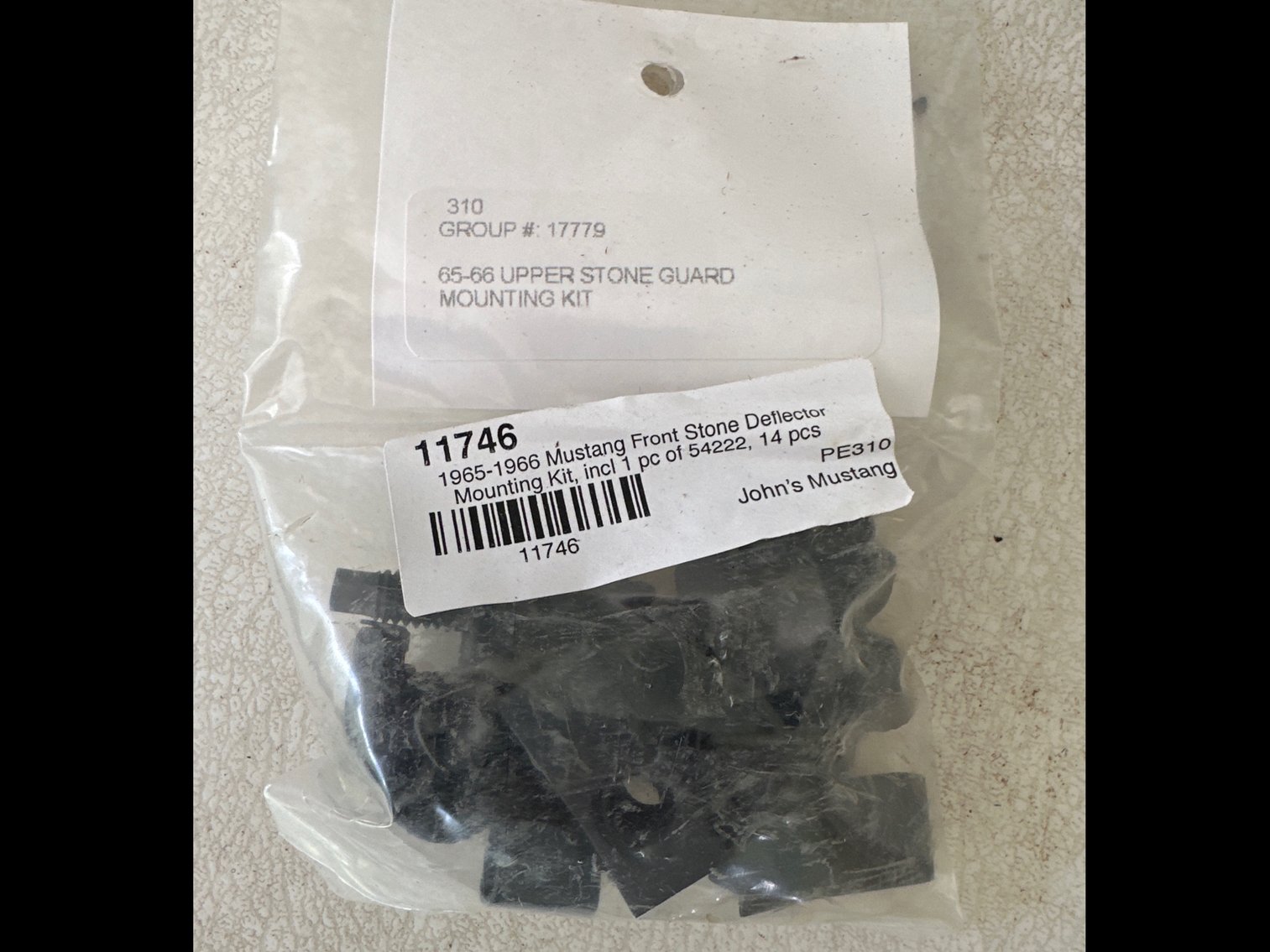 Image for Front stone gard deflector mounting kit