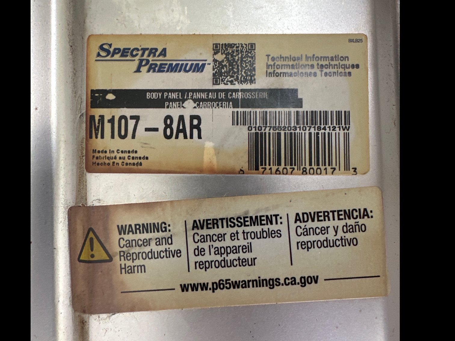 Image for Body panel