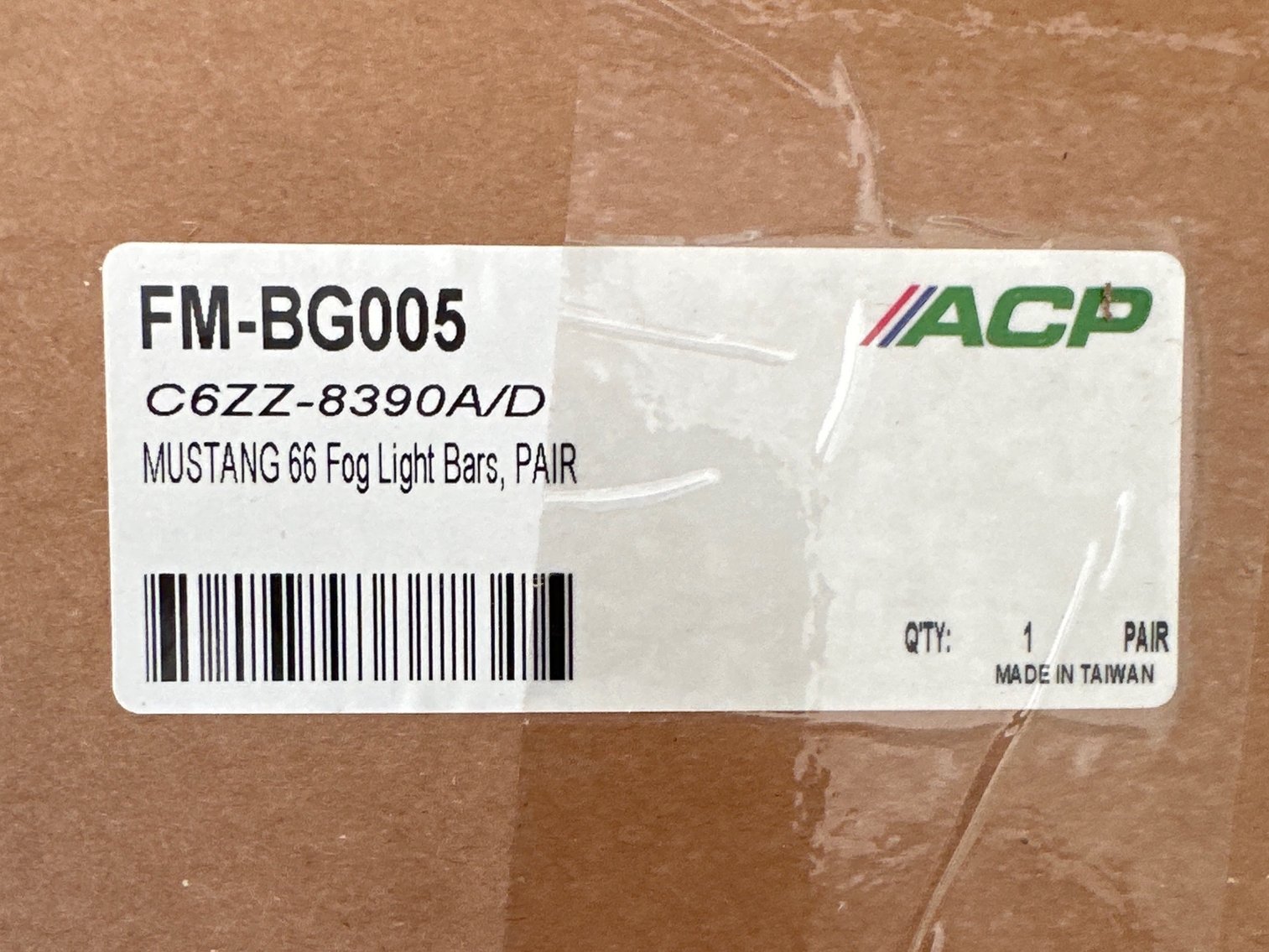 Image for Fog light bars pair