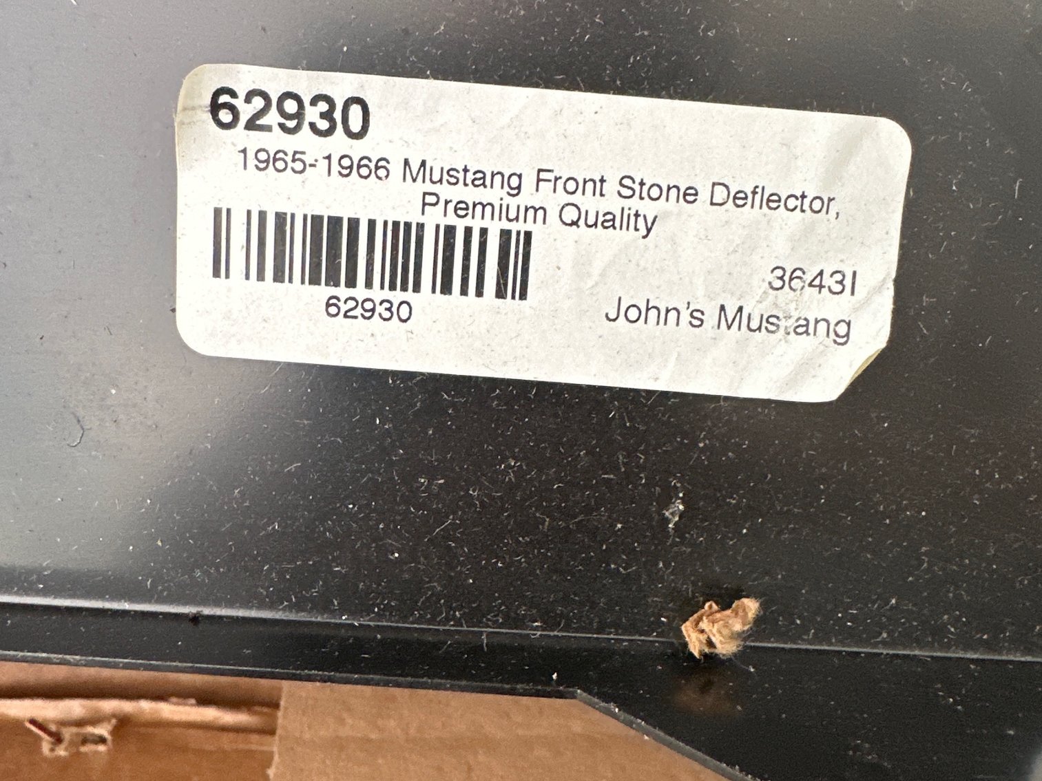 Image for Front Stone deflector