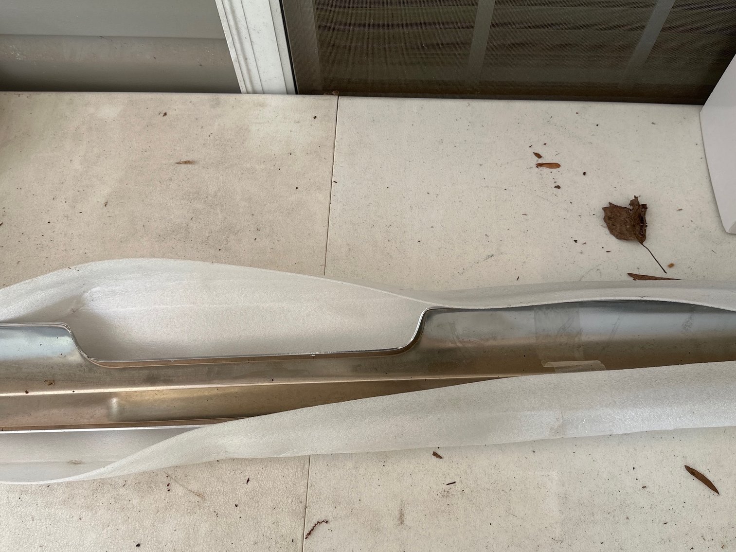 Image for Rear chrome bumper