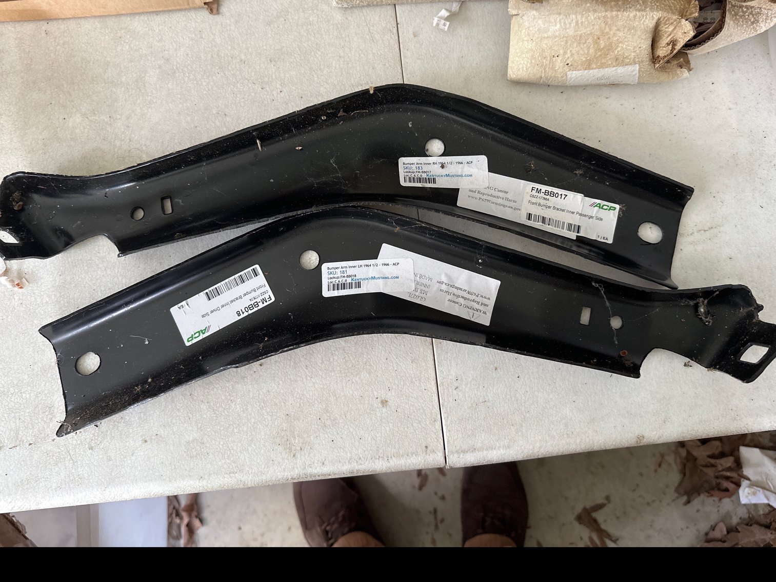 Image for Bumper arm inner Lh & Rh