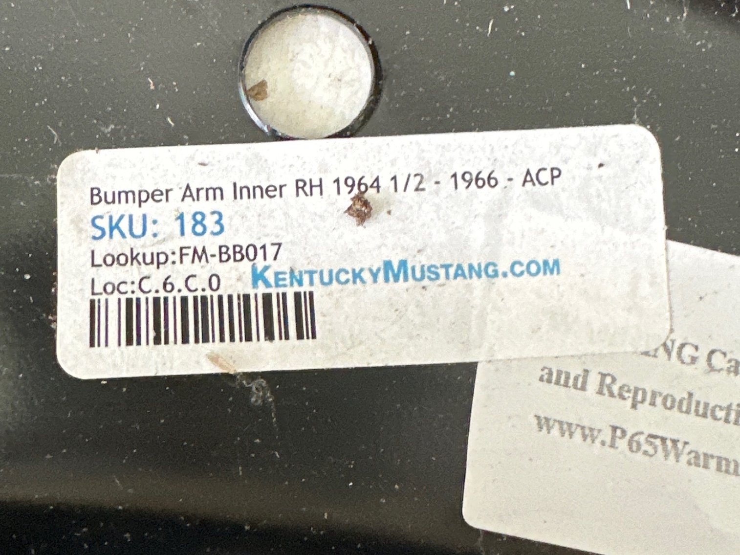 Image for Bumper arm inner Lh & Rh