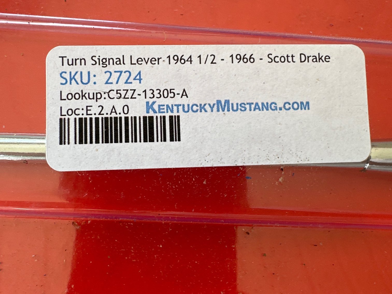 Image for Turn signal lever