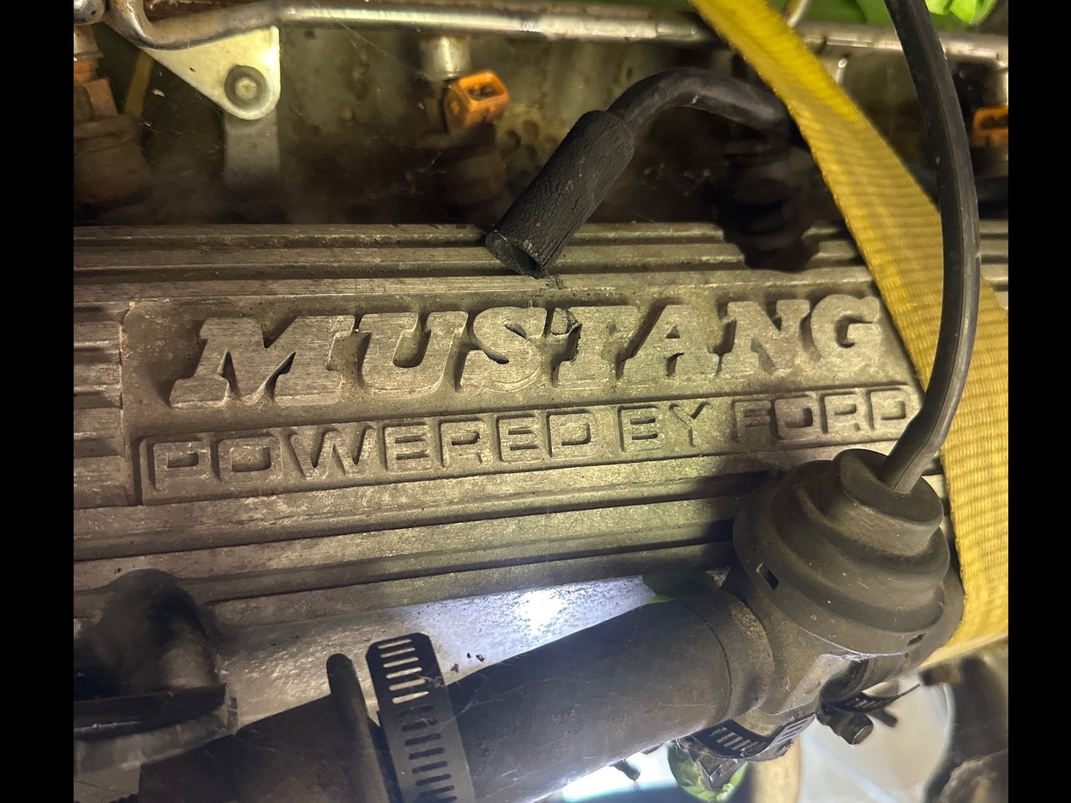 Image for Ford Mustang 8 cylinder motor and a Transmission that may or may not go into a Ford.