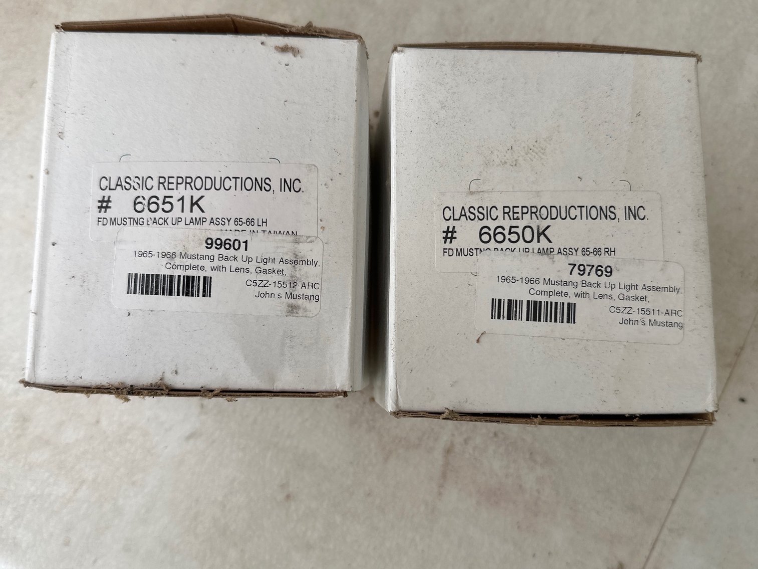 Image for Back up lamp assembly