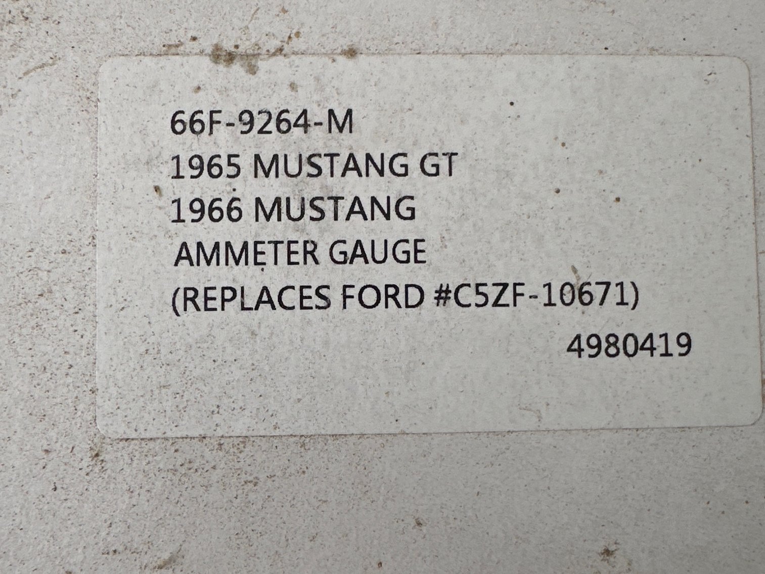 Image for Gauge package