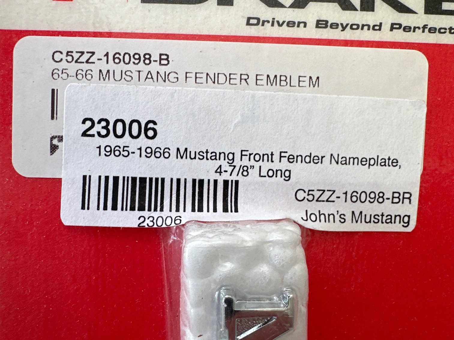 Image for Mustang emblems