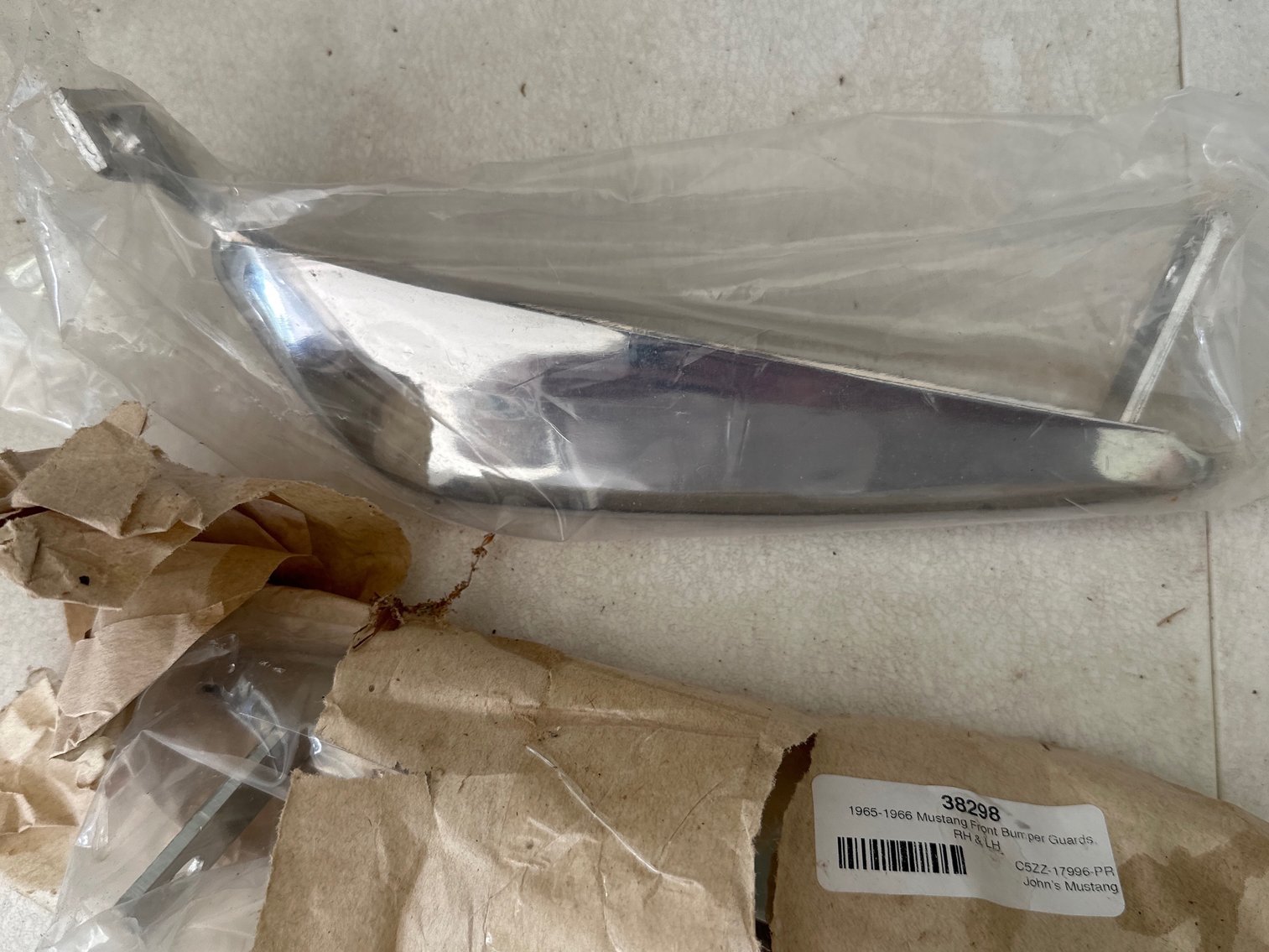 Image for Front bumper guards Lh & Rh