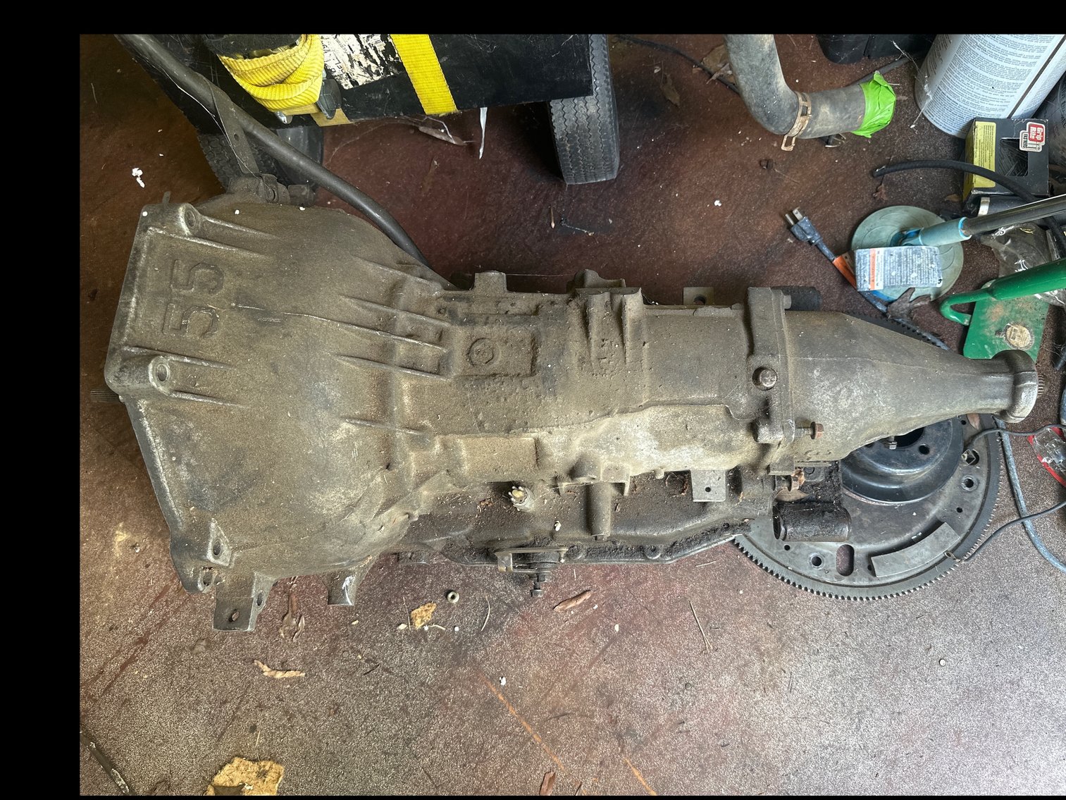 Image for Ford Mustang 8 cylinder motor and a Transmission that may or may not go into a Ford.