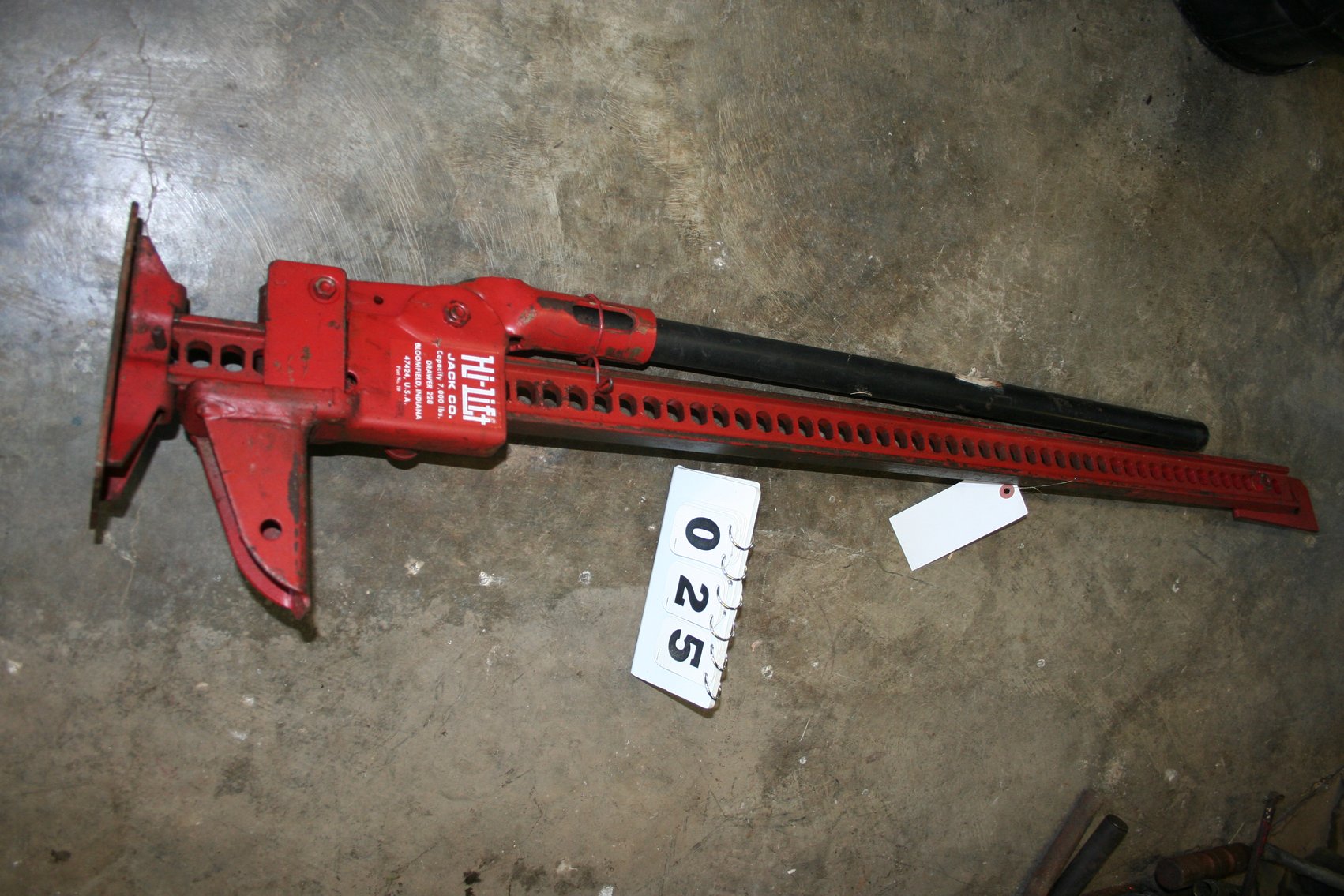 Image for High Lift Jack 7000 pounds