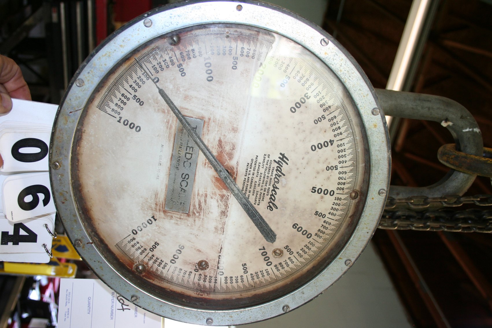 Image for Toledo Scale 10,000 Pounds