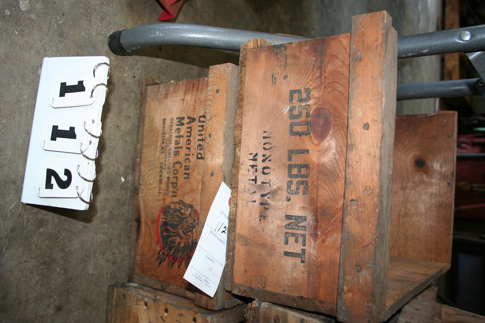 Image for Advertisement Wood Crates