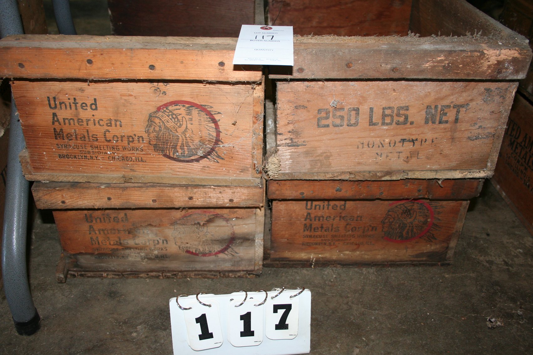 Image for Advertisement Wood Crates