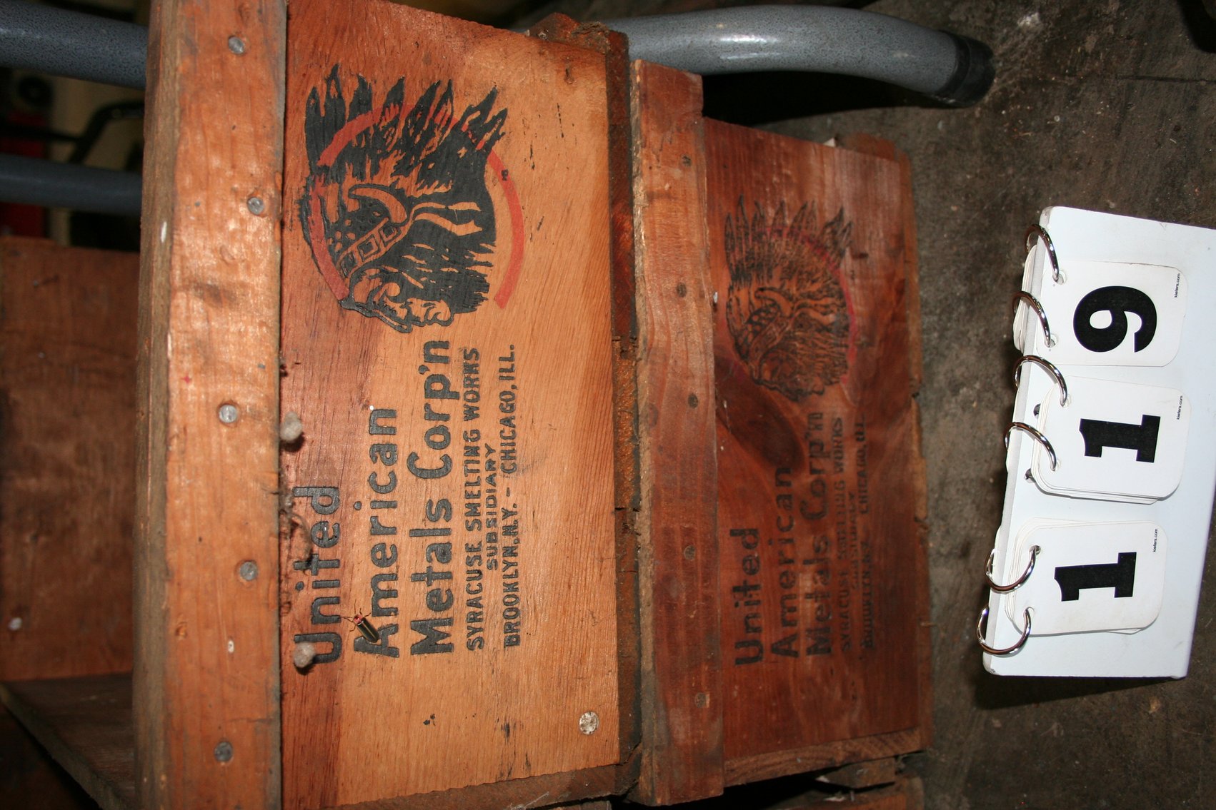 Image for Advertisement Wood Crates