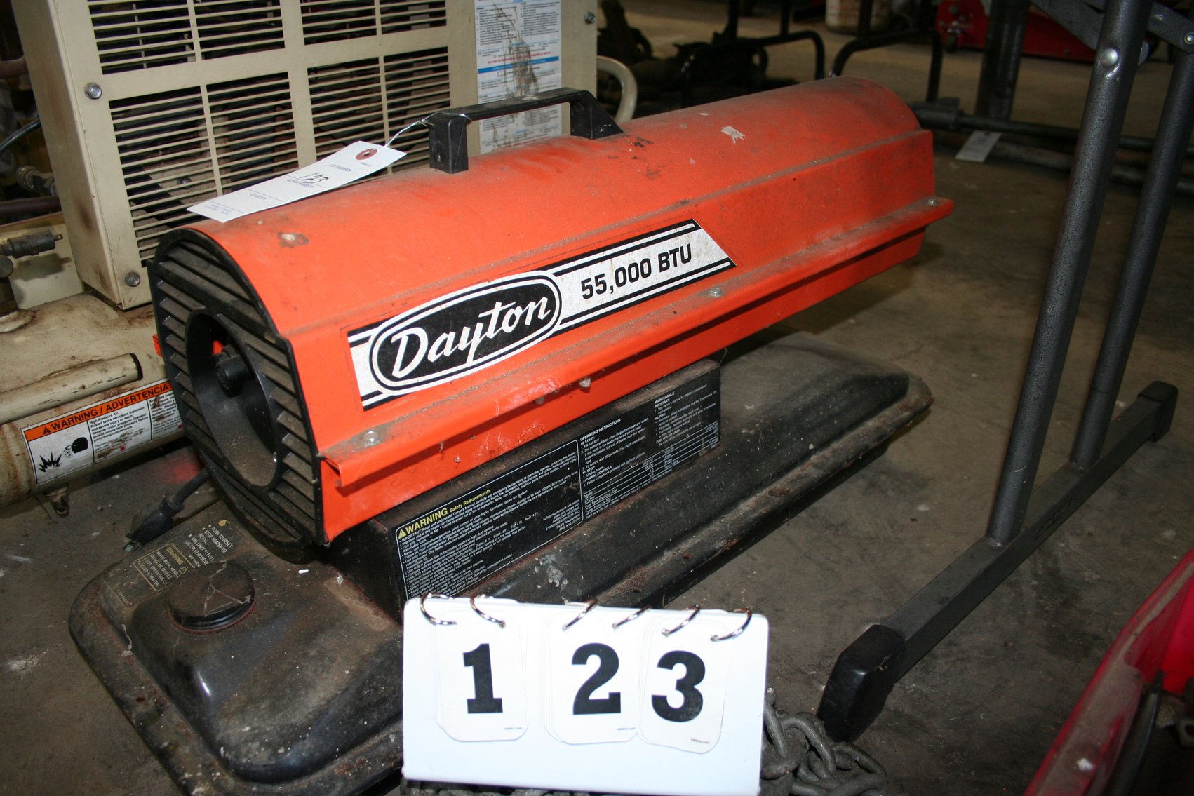 Image for Dayton Kerosene Heater 55,000 BTU (Works)