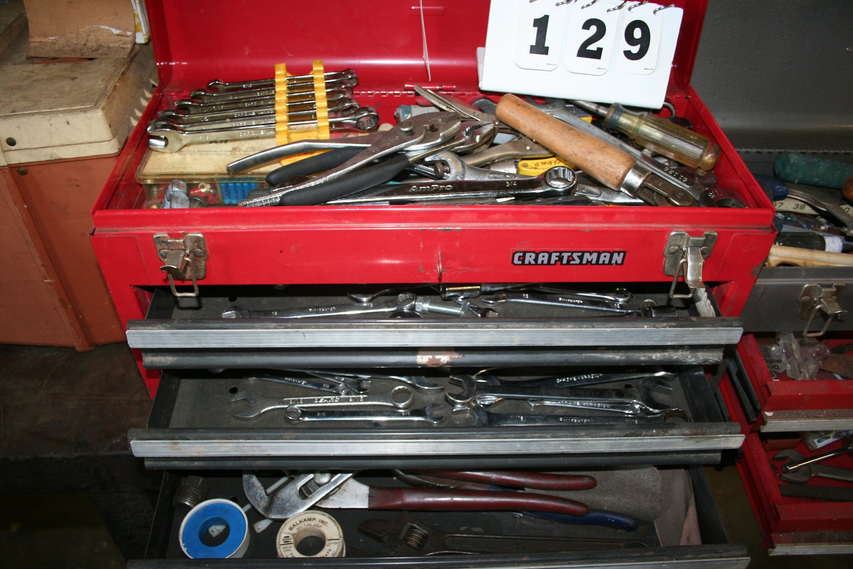 Image for Craftsman Tool Box & Contents
