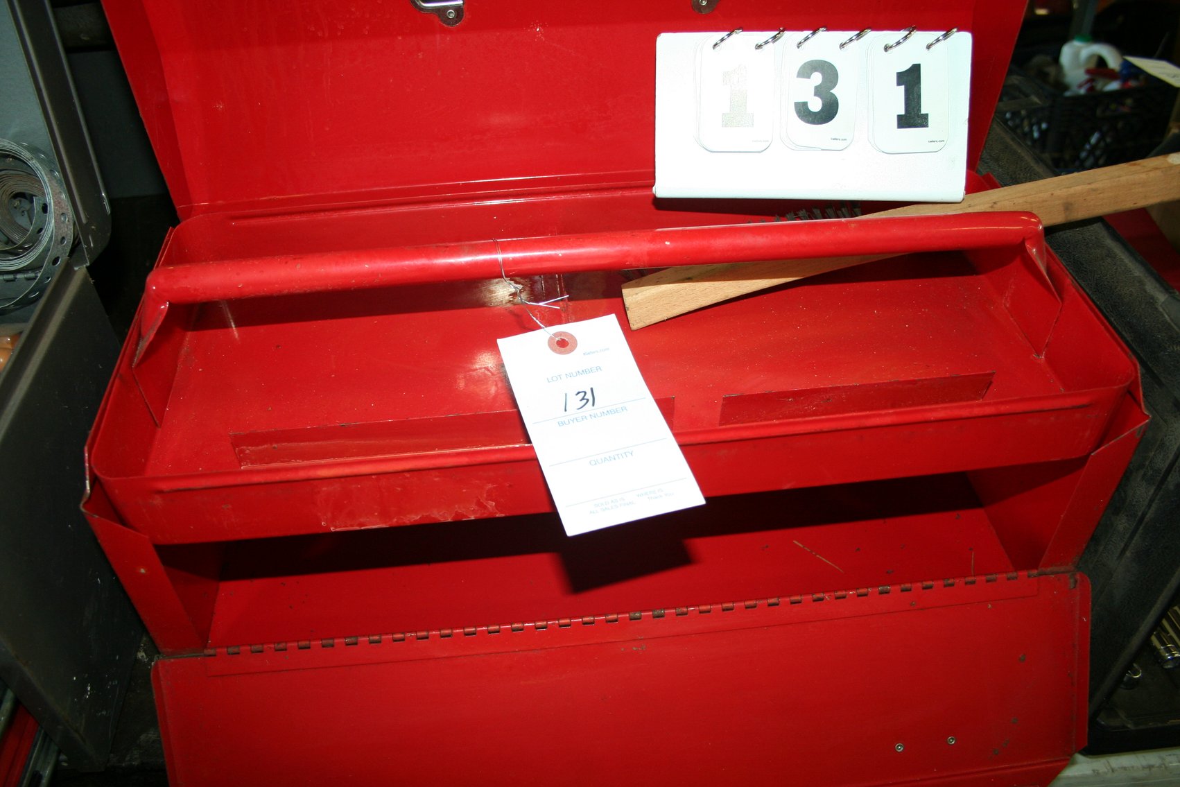 Image for Vintage Marquette Tool Box