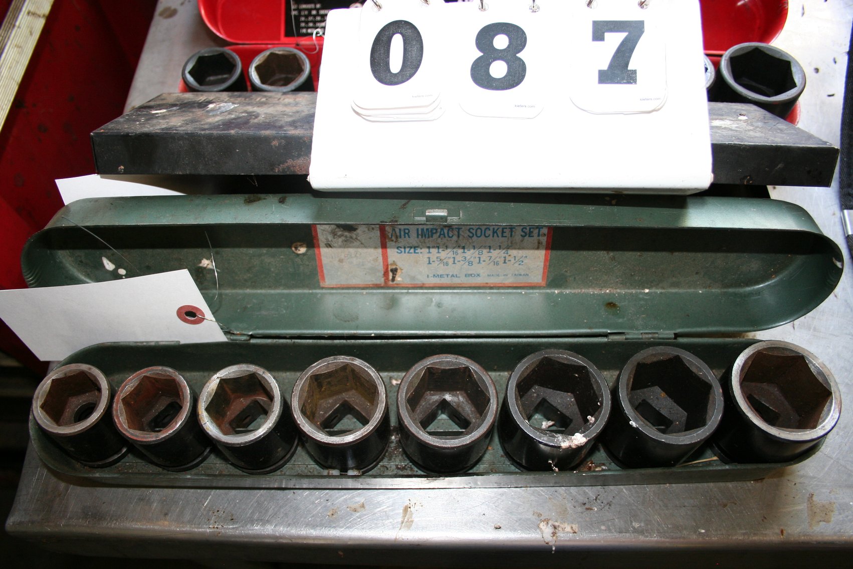 Image for Air Impact Sockets 1 inch to 1 1/2 (8)