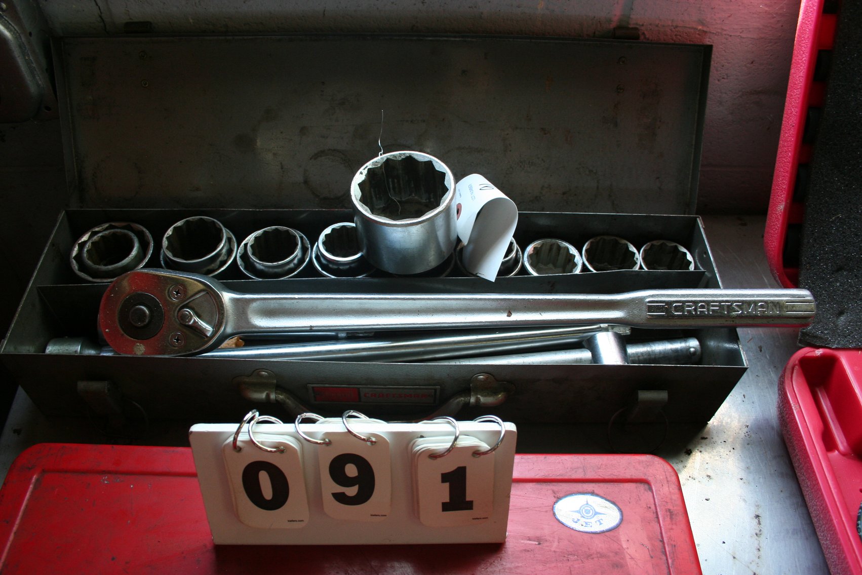 Image for Craftsman Ratchet & Socket Set 1 inch Drive