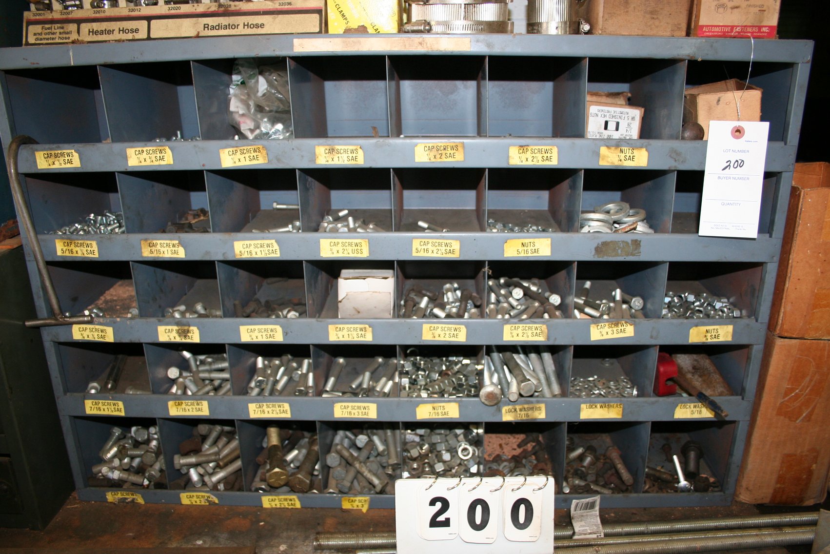 Image for Metal Bin and Bolts