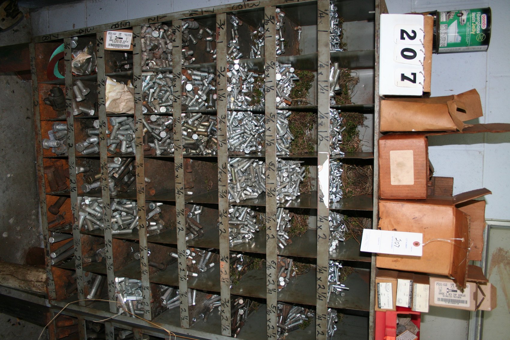 Image for Metal Bin, Nuts & Bolts