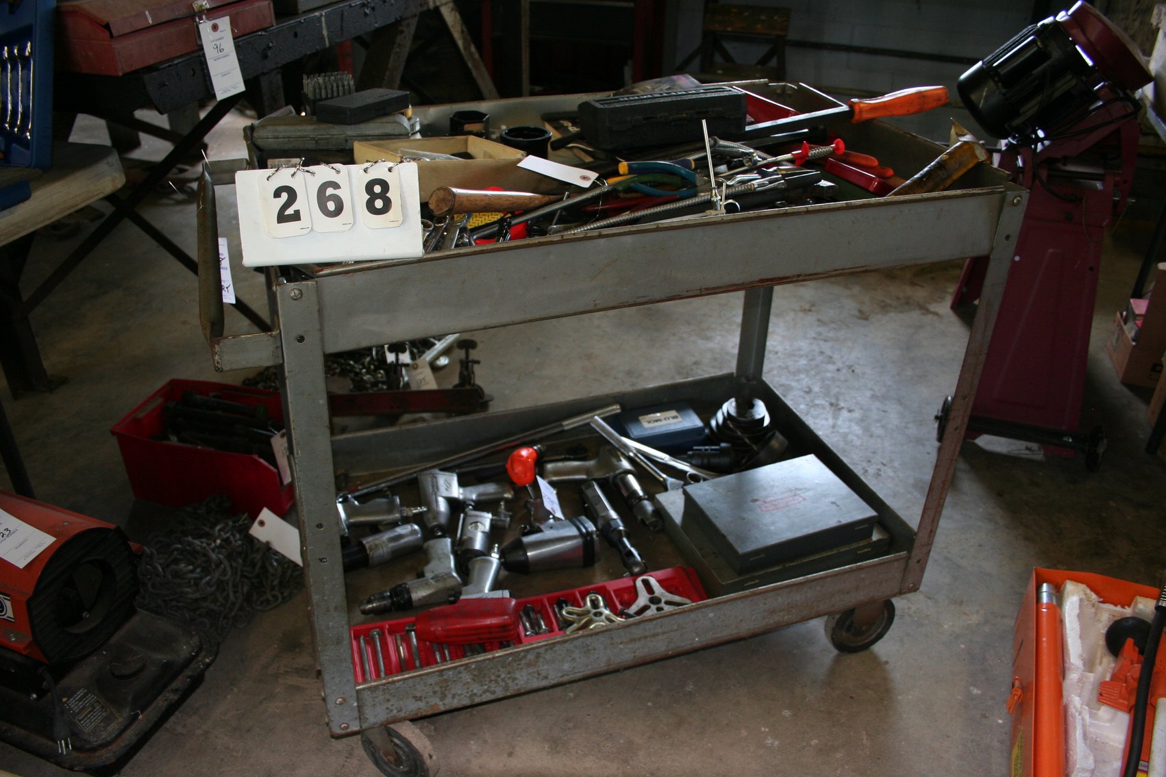 Image for Metal Rolling Cart