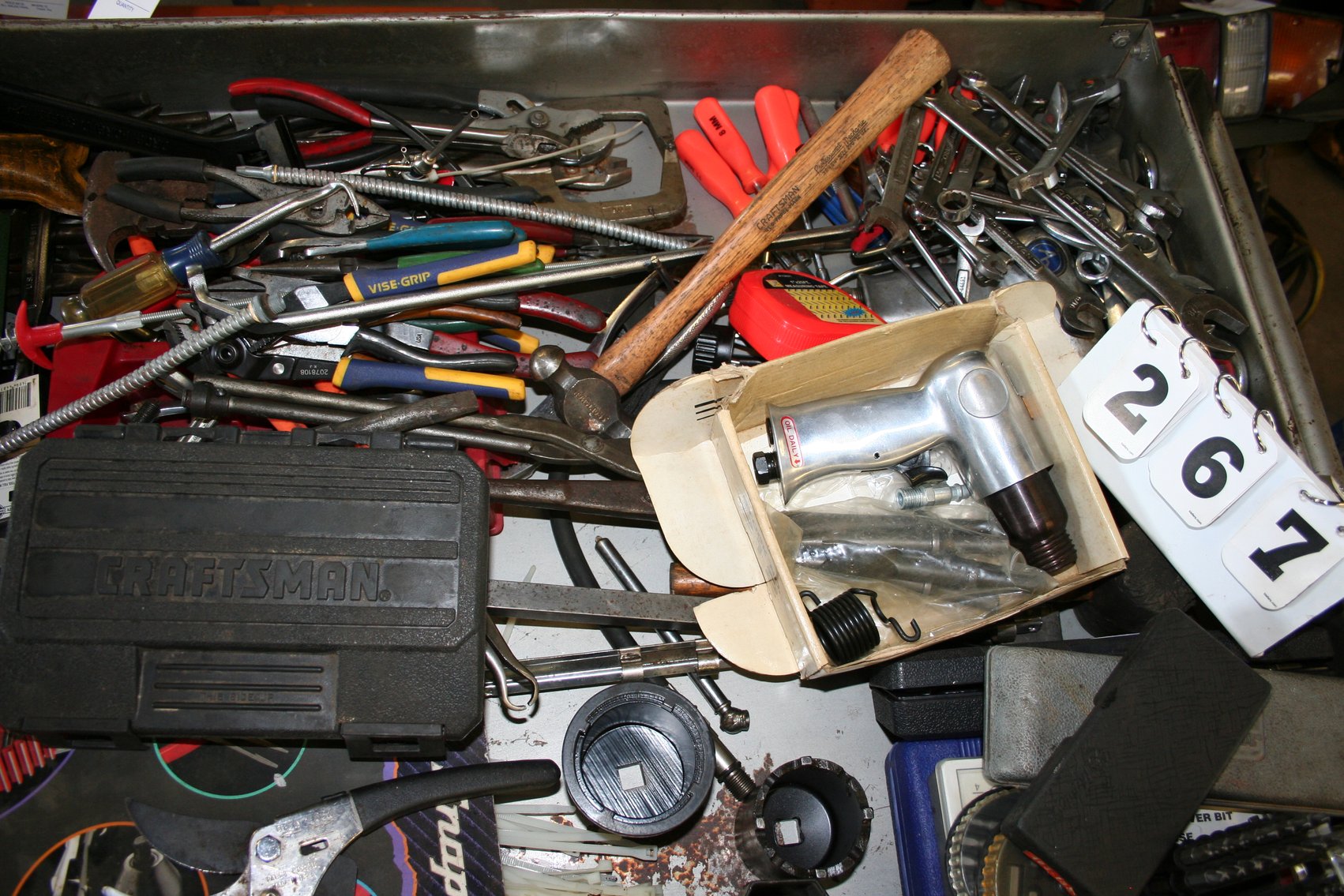 Image for Pnuematic, Craftsman, Snap On, Misc (Cart NOT Included)