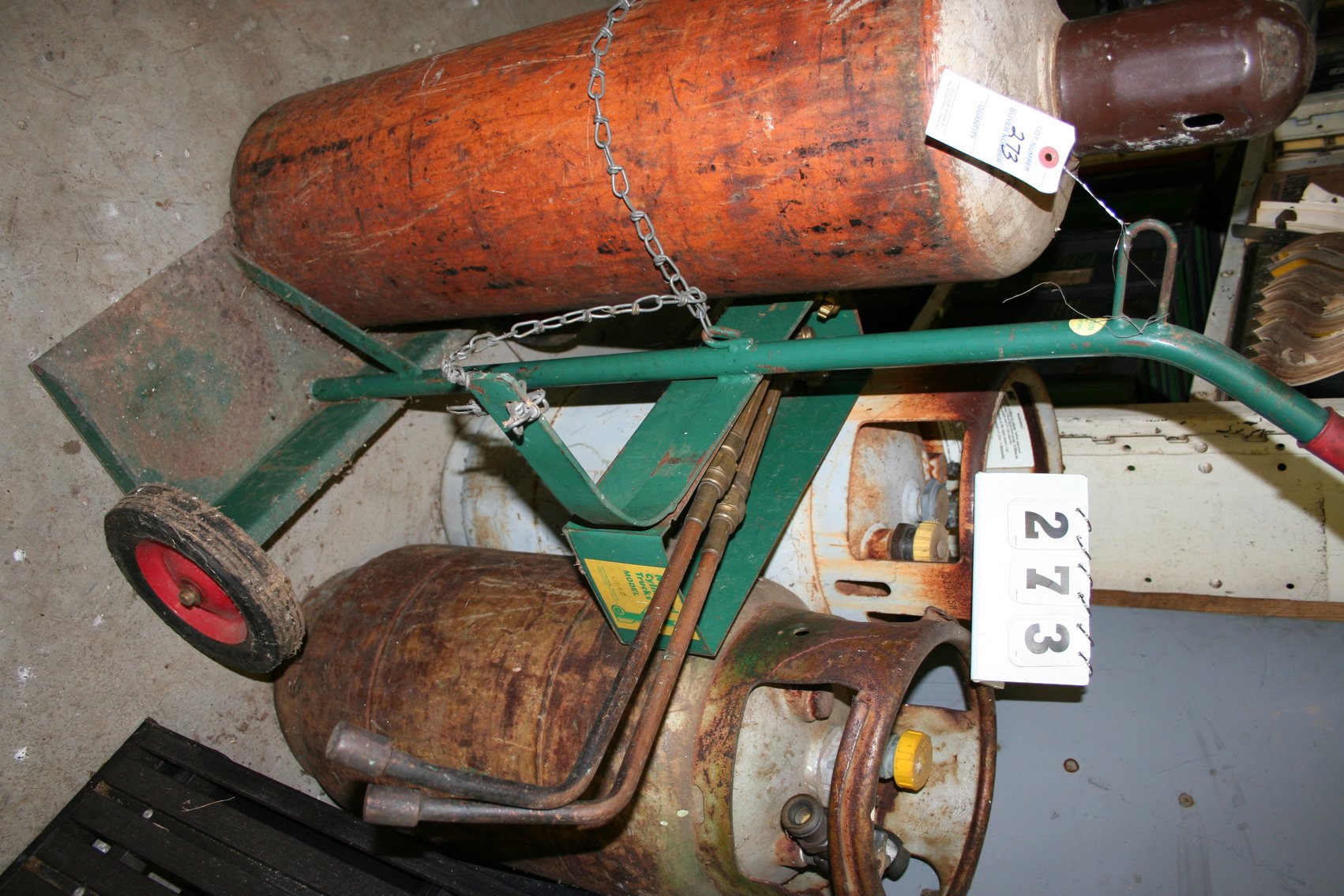 Image for 3 Tanks, Cart, Torches