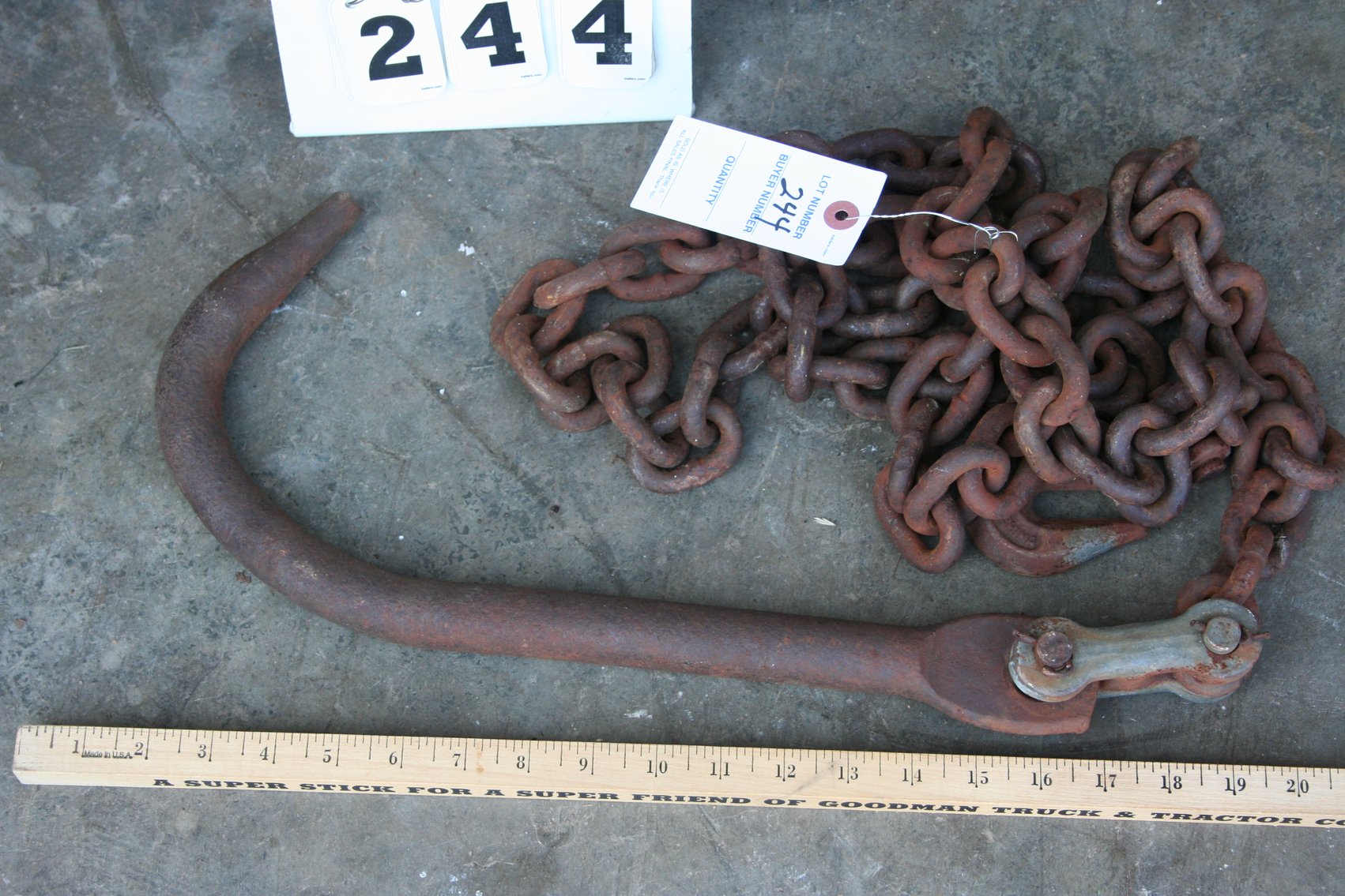 Image for J Hook and Chain