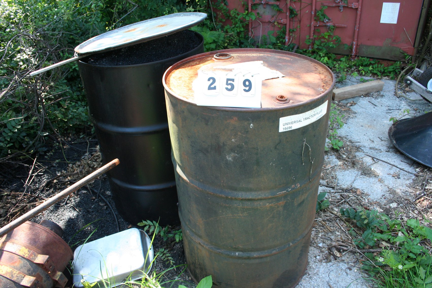 Image for 2 - Barrels Used Oil (Full)