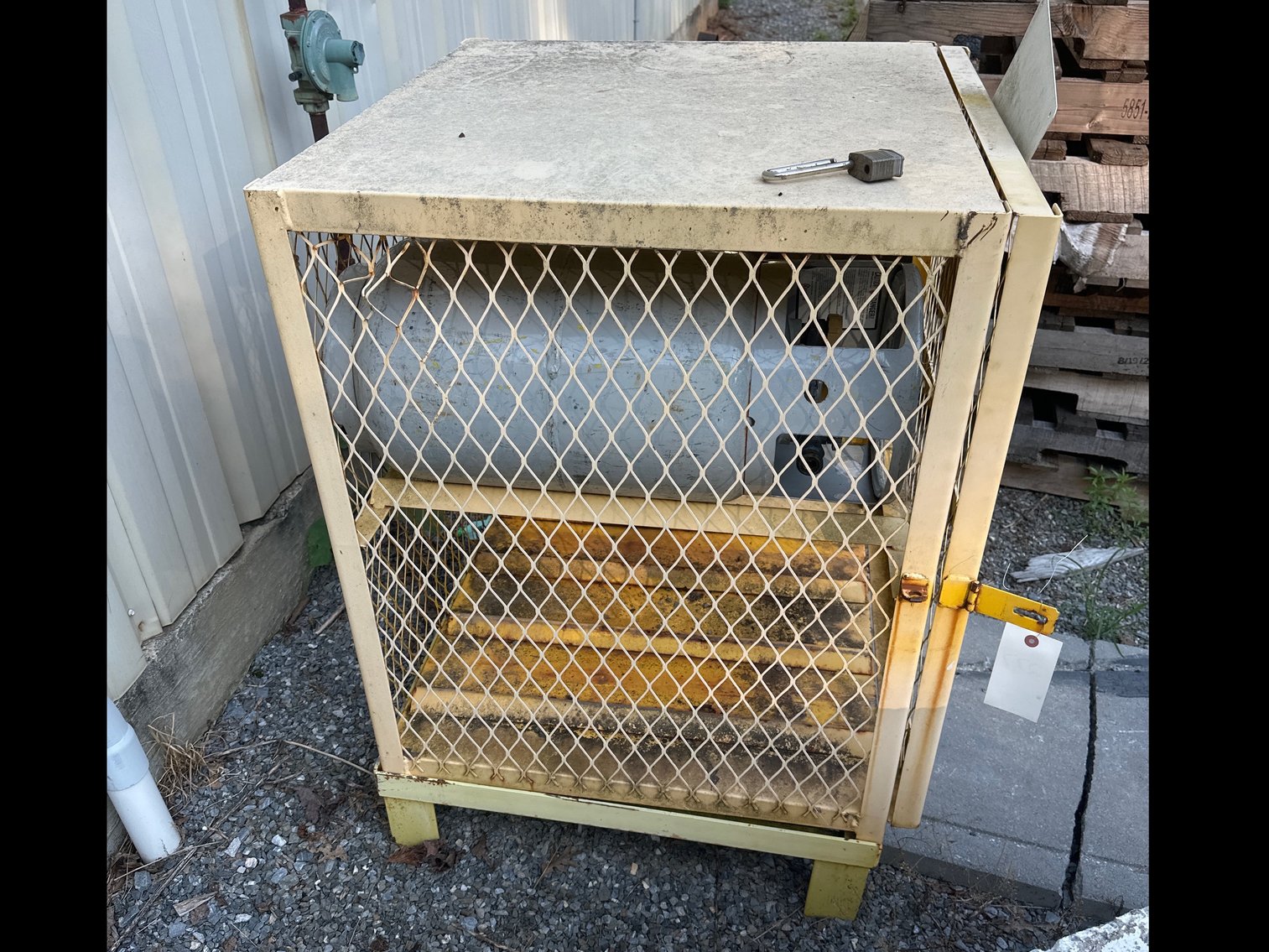 Image for Propane tank rack