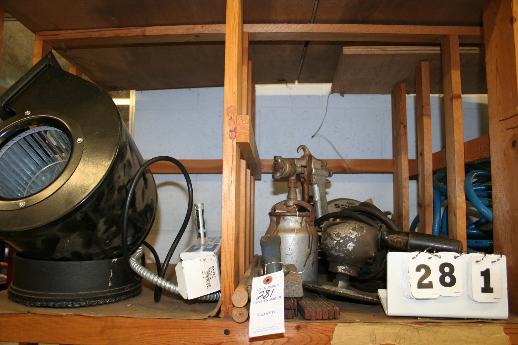 Image for Misc, Fan, Grinder, Paint Gun