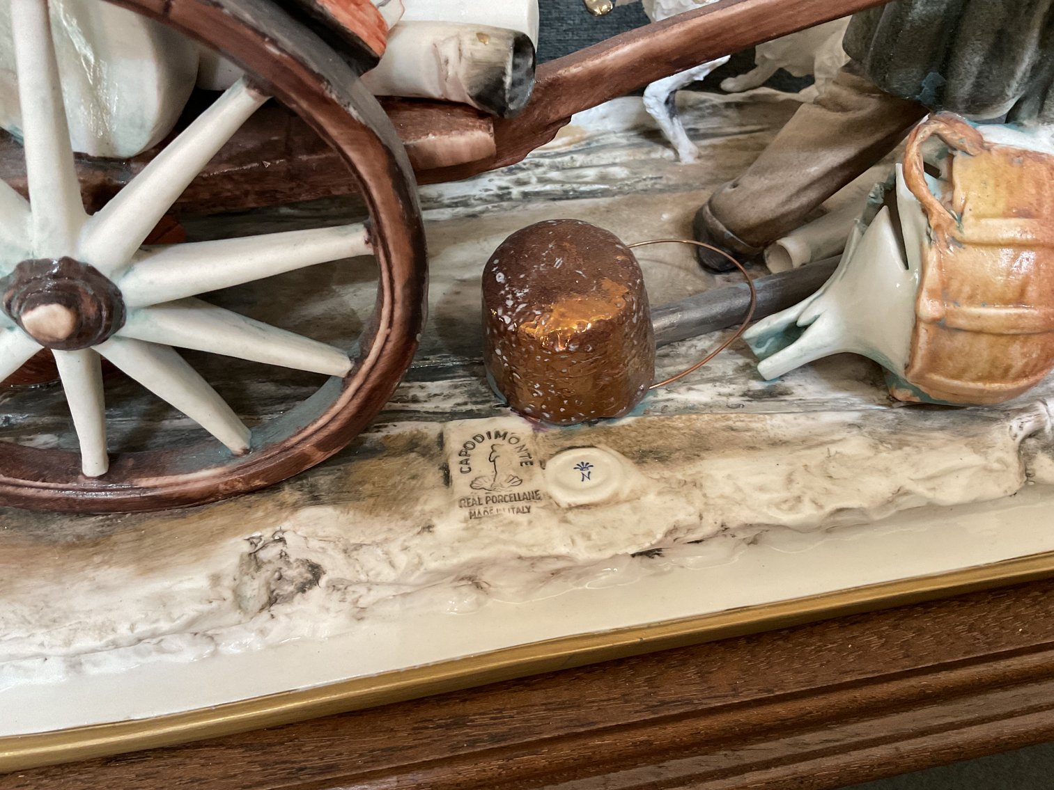 Image for Capodimonte “In the Market” Figurine