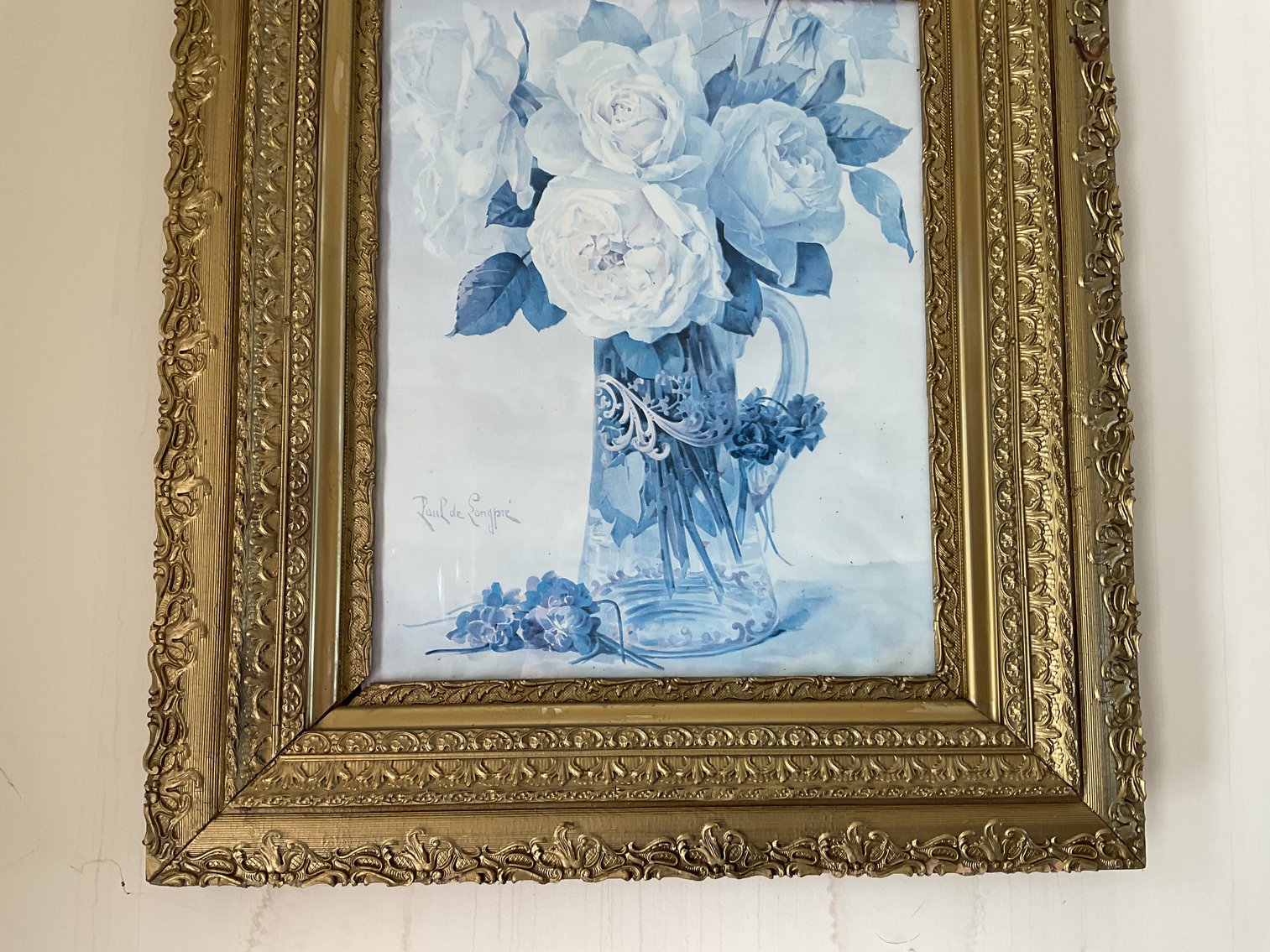 Image for Print in Antique Frame