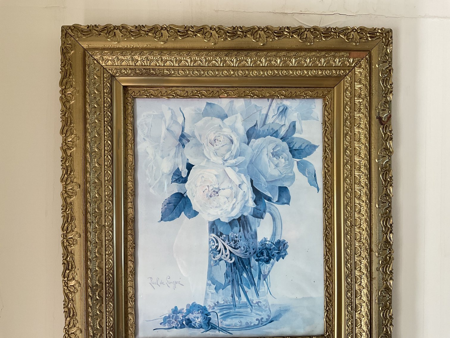 Image for Print in Antique Frame