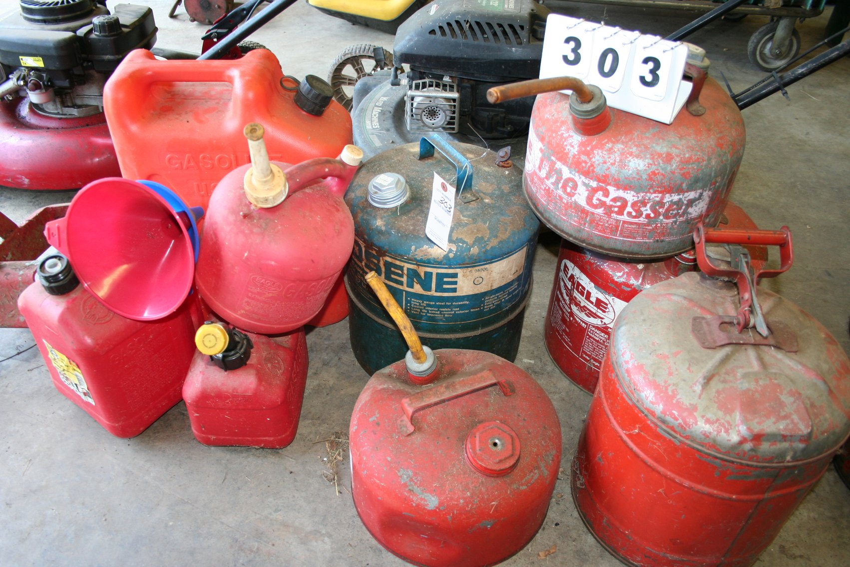 Image for Metal / Plastic Gas Cans