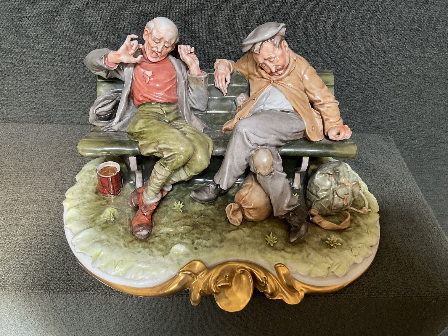 Image for Capodimonte  “Tramps or Gentlemen?” Figurine