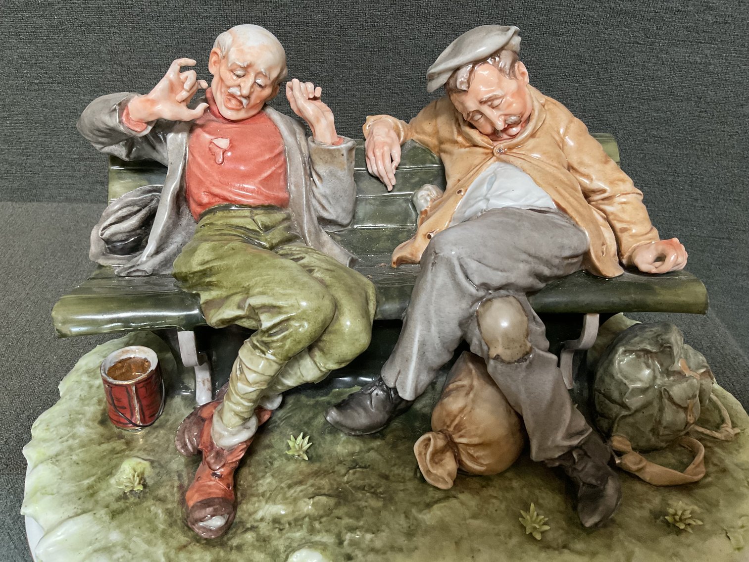 Image for Capodimonte  “Tramps or Gentlemen?” Figurine