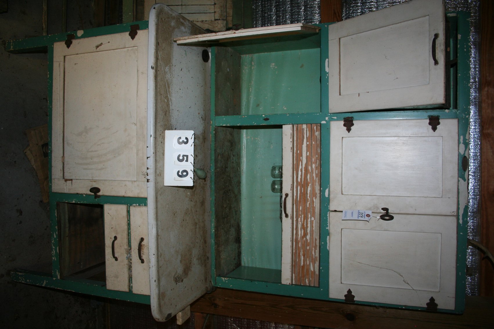 Image for Antique Kitchen Cabinet