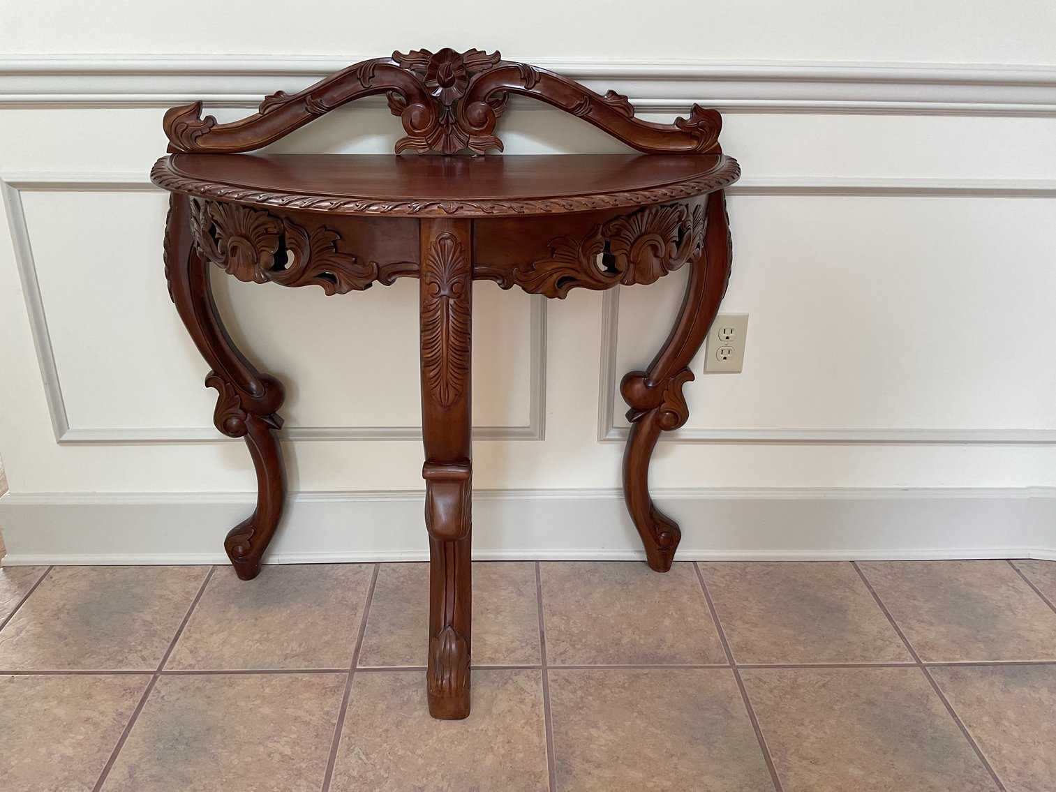 Image for Mahogany Hall Table & Mirror