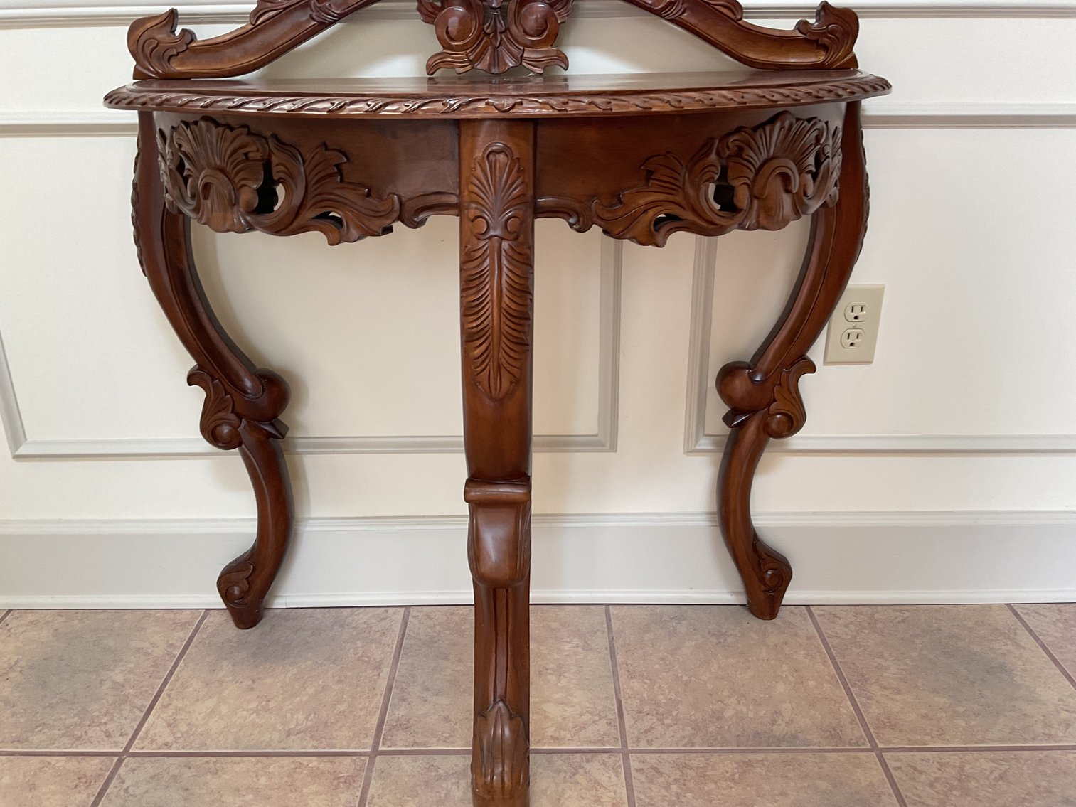 Image for Mahogany Hall Table & Mirror