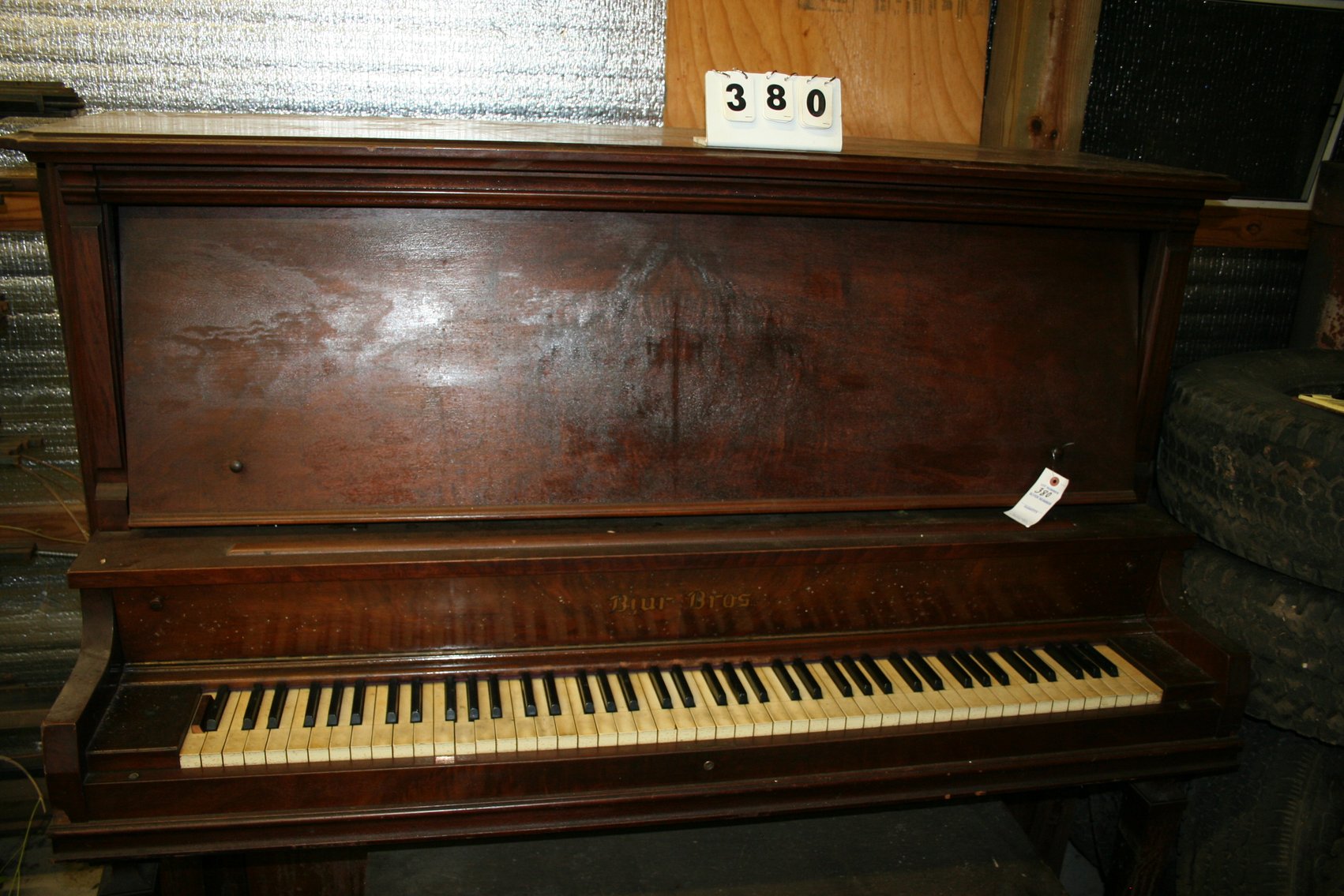 Image for BJUR BROS Piano - Walnut Case 1890's