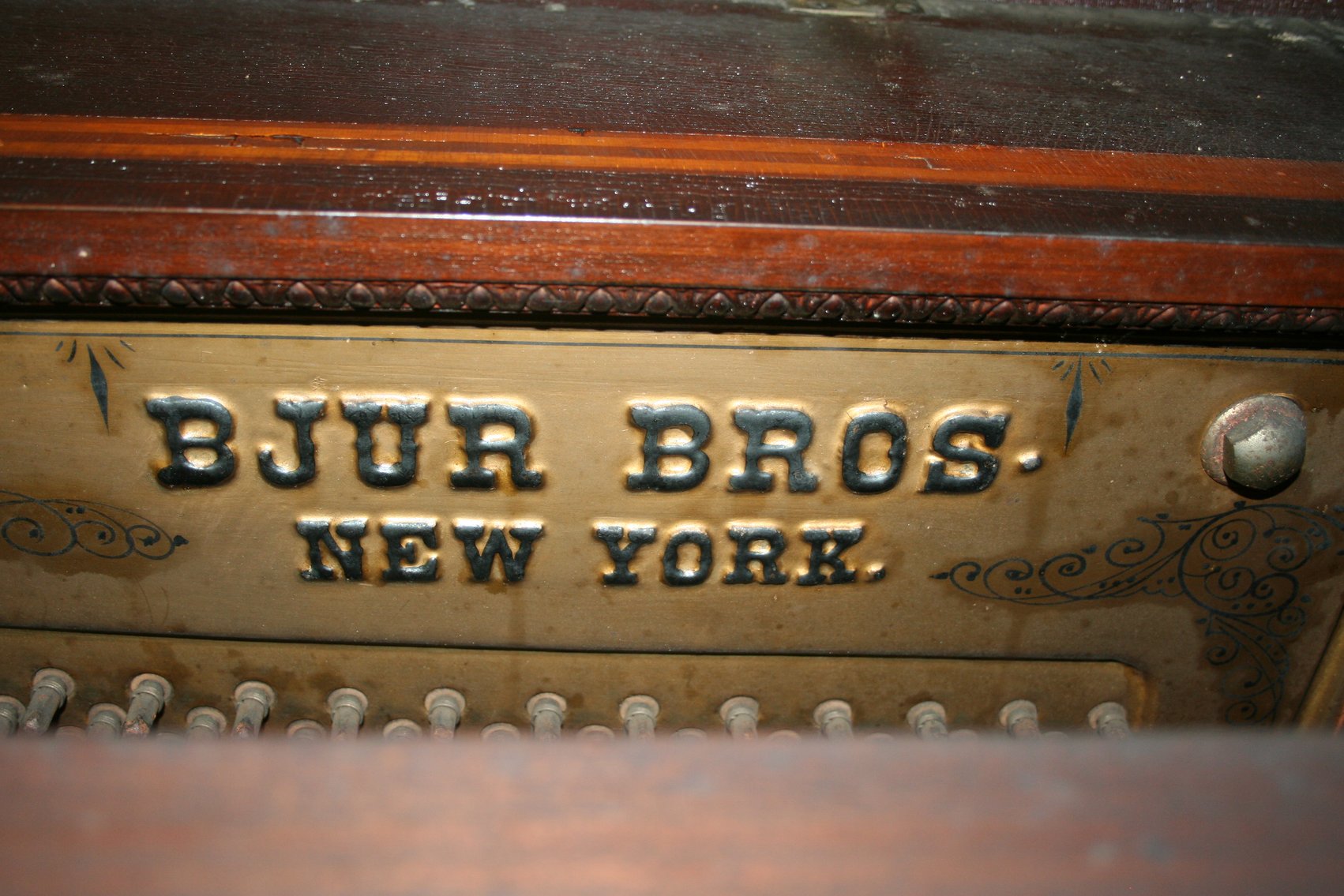 Image for BJUR BROS Piano - Walnut Case 1890's