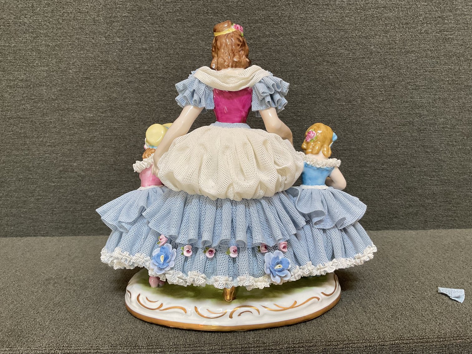 Image for Dresden Lace Figurine by Volkstedt