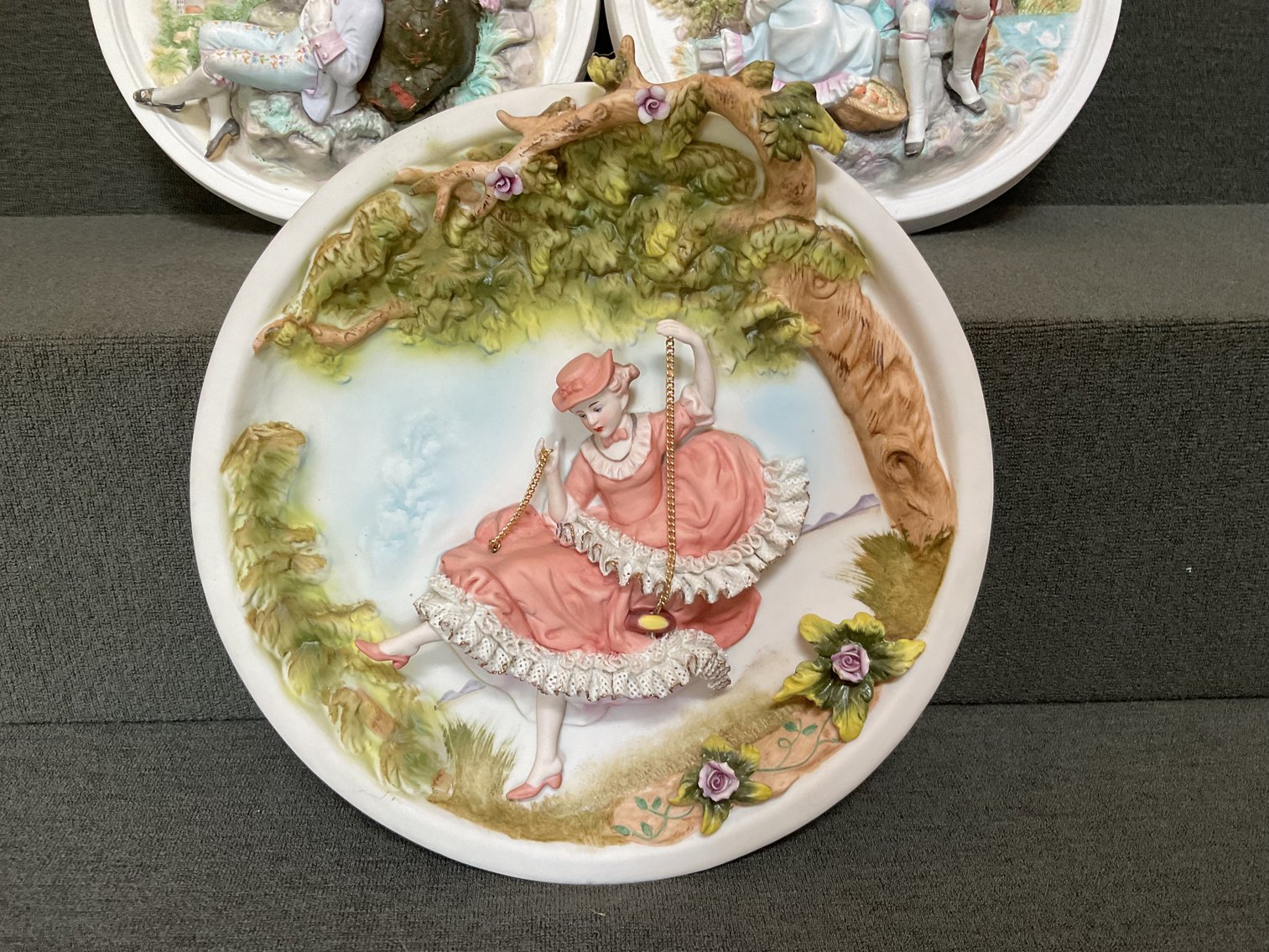 Image for Three Figural Plaques