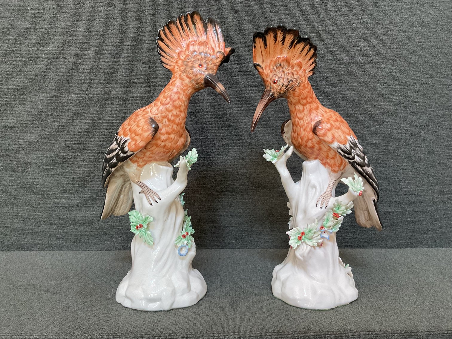 Image for Mottahedeh Hoopie Bird Figurines - Pair