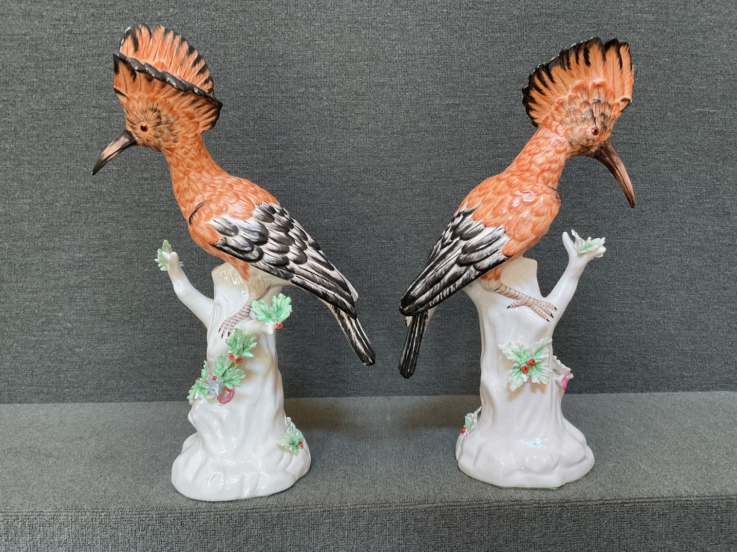 Image for Mottahedeh Hoopie Bird Figurines - Pair