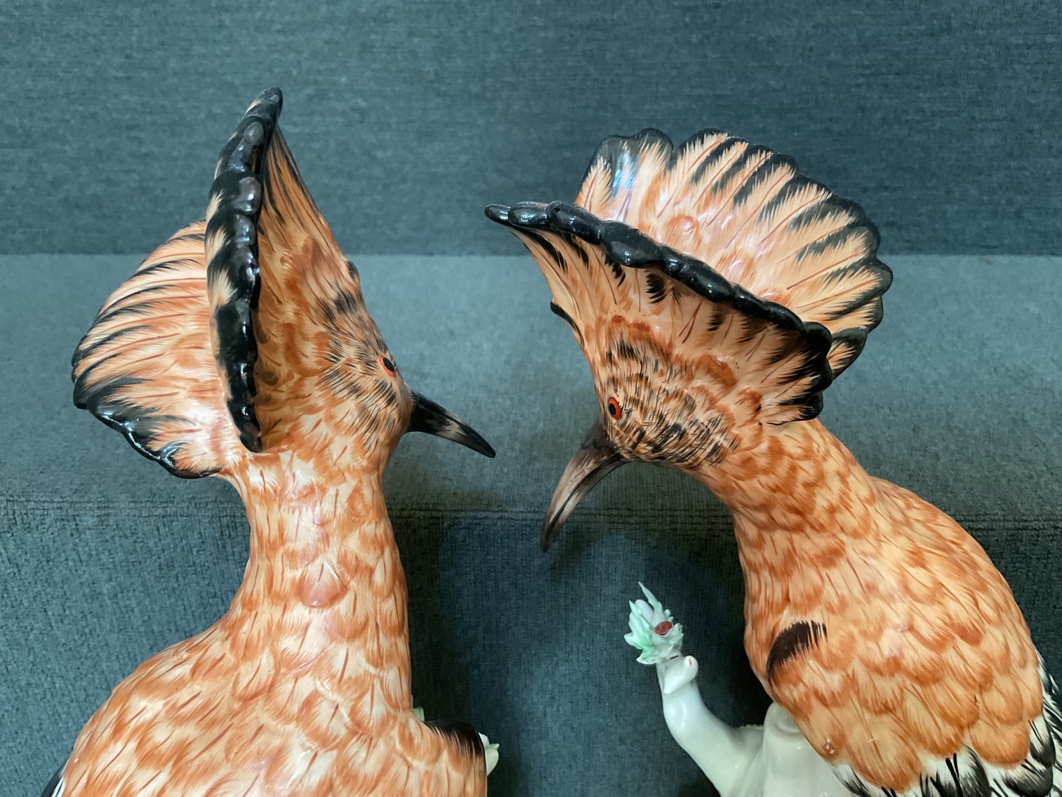 Image for Mottahedeh Hoopie Bird Figurines - Pair