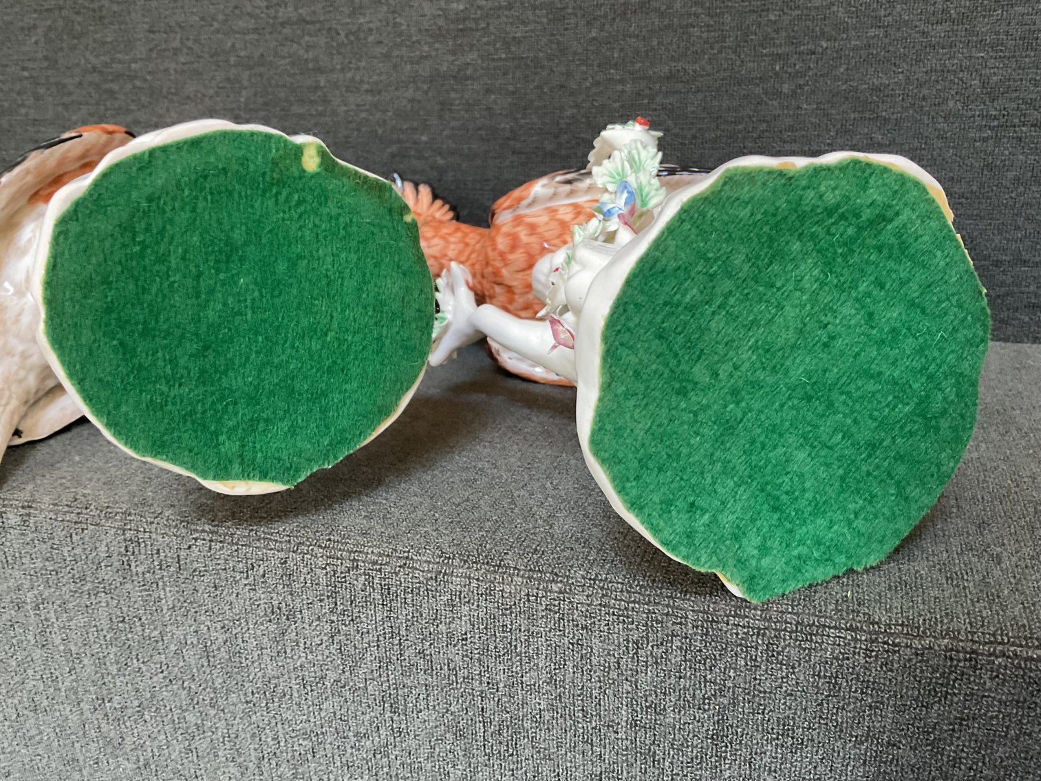 Image for Mottahedeh Hoopie Bird Figurines - Pair